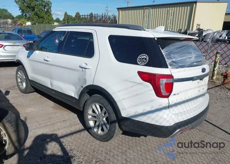 2017 Ford Explorer Xlt from USA, damaged, VIN 1FM5K7D87HGC53517